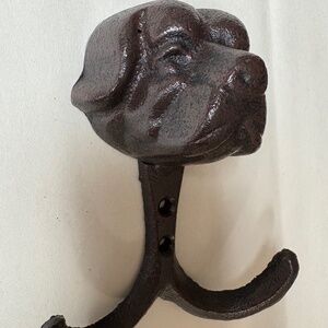 Cast Iron Dog Wall Hooks